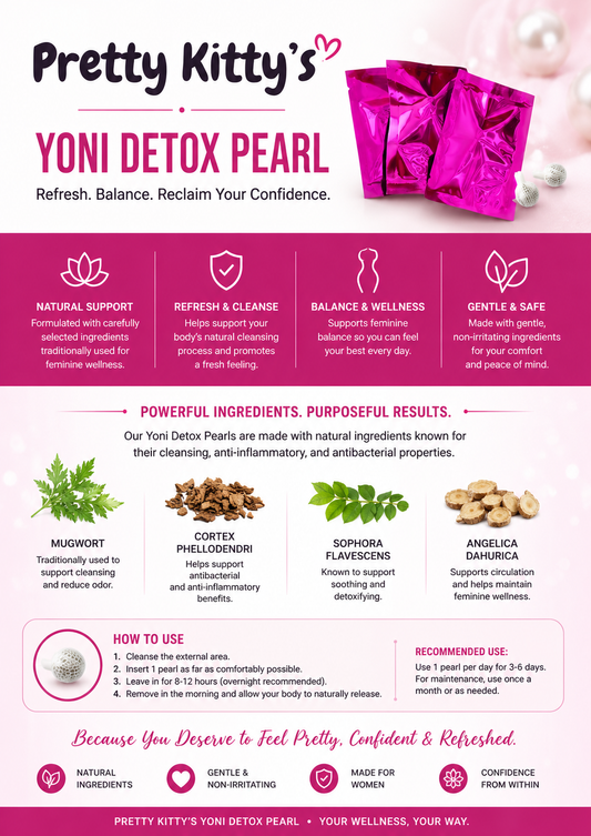 Yoni Detox Pearl Ingredients